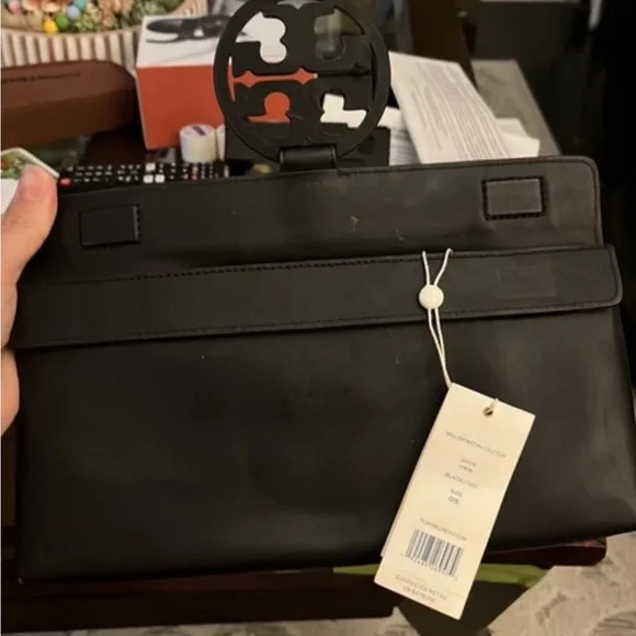 Tory Burch Miller Metal Clutch